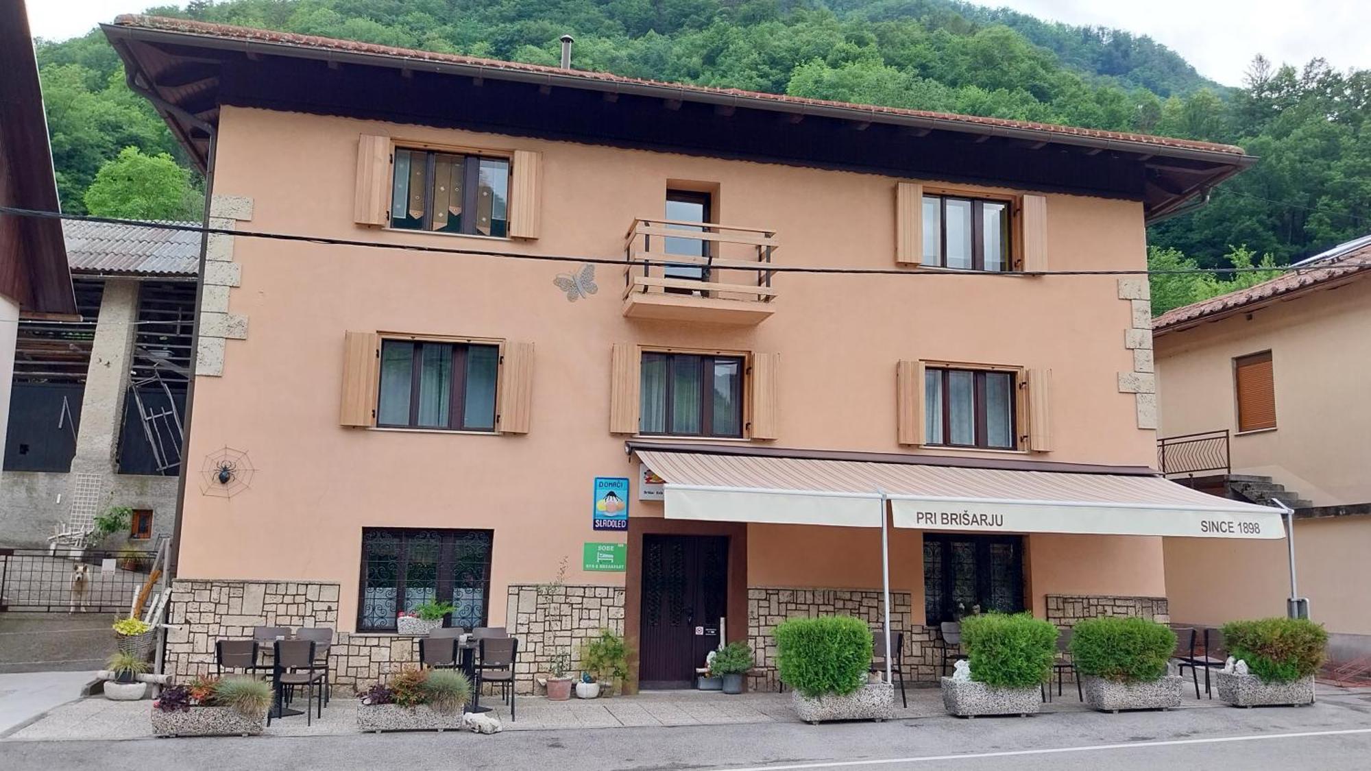 Guesthouse & Restaurant Brisar 1898 Grahovo ob Baci Exterior foto